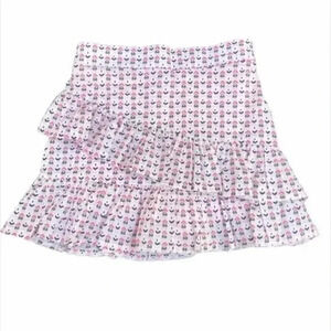 Carter's Pink Heart Ruffle Short Skirt Size 4-5 Girls